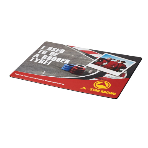 Recycled Tyre Mouse Mat made with 40 recycled tyres