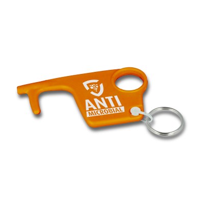 Recycled Antimicrobial Hook Keyring