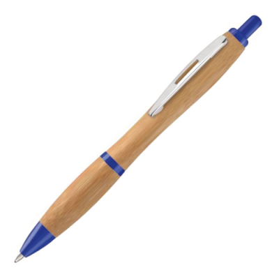 Contour® Bamboo Ball Pen - Blue